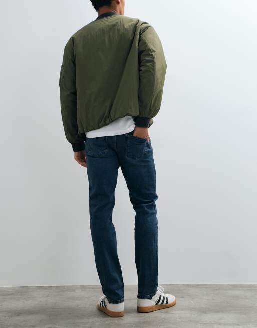 Mango Patrick slim fit jean in dark blue, 5 of 5