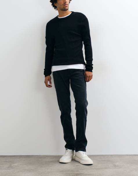 Mango Patrick slim fit jean in washed black - view 1