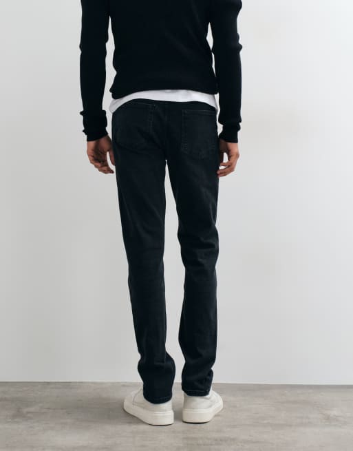 Mango Patrick slim fit jean in washed black, 3 of 5