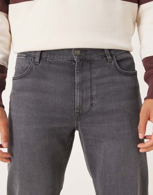 Mango – Patrick – Slim-Fit-Jeans mit hohem Baumwollanteil in Grau, 4 von 5