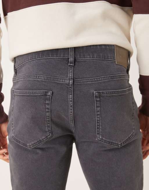Mango – Patrick – Slim-Fit-Jeans mit hohem Baumwollanteil in Grau, 5 von 5
