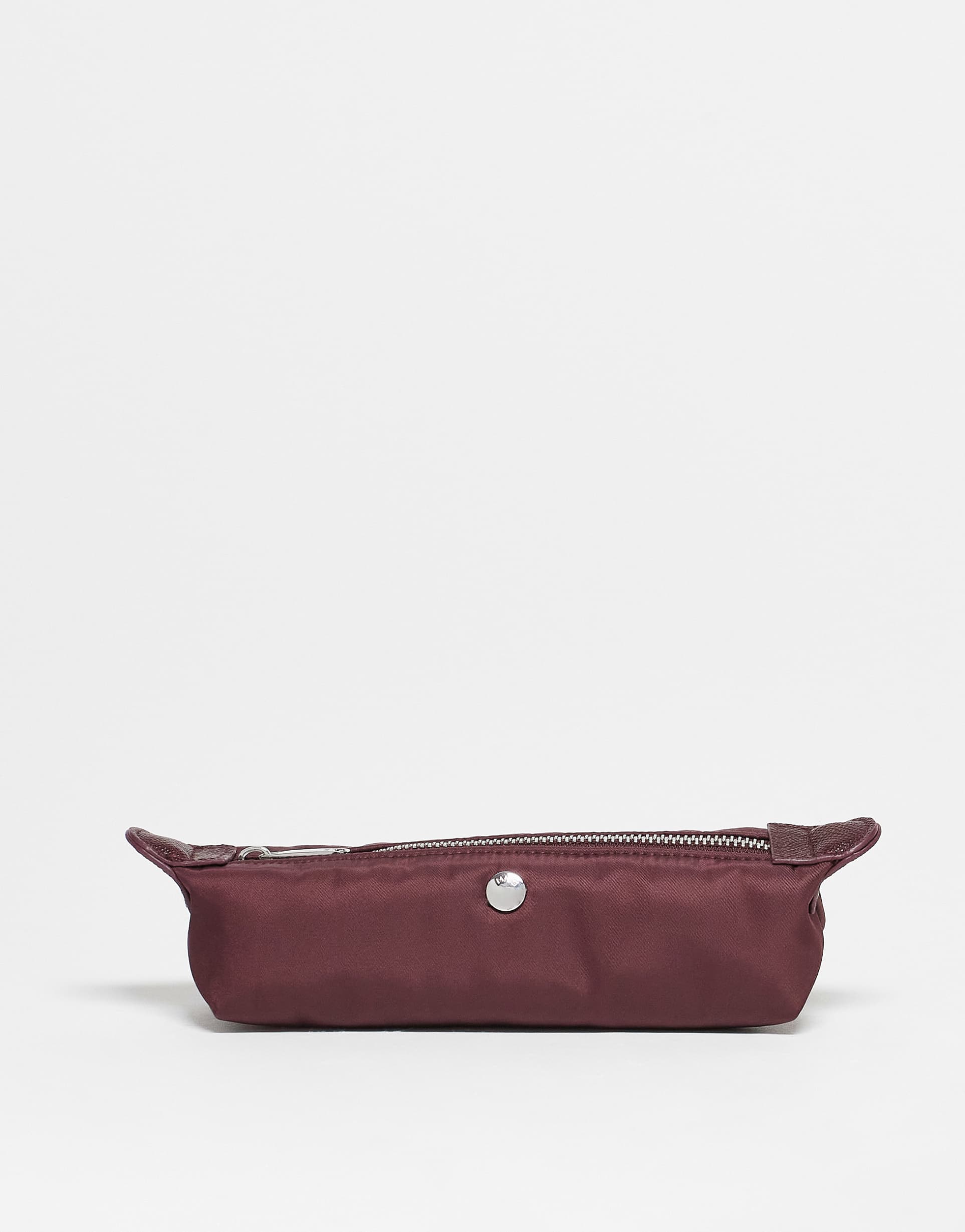mango pencil case in cherry red