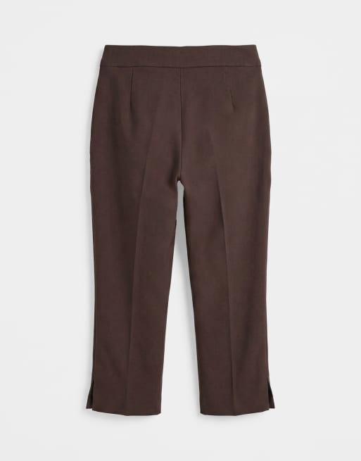 Mango – Pentunia – Elegante Caprihose in Braun, Kombiteil, 7 von 9