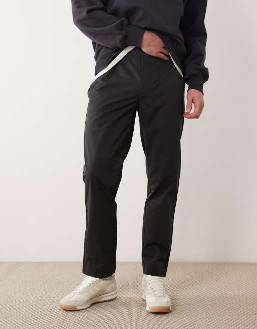 Mango - Perfomance - Pantaloni in tessuto elasticizzato termoregolante antracite, 2 di 5