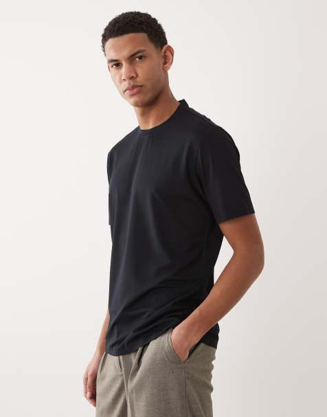 Mango - Performance - Marineblå T-shirt med termoisolering - view 1