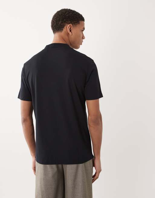 Mango - Performance - Marineblå T-shirt med termoisolering, 5 af 5
