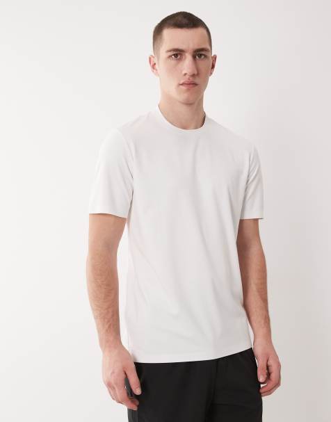 Mango – Performance – Thermo-T-Shirt in Weiß - view 1