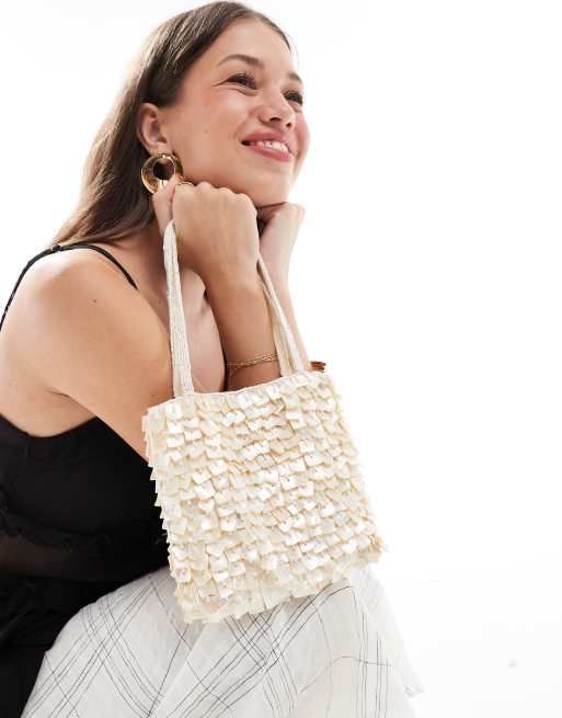 Mango pearl bag on sale