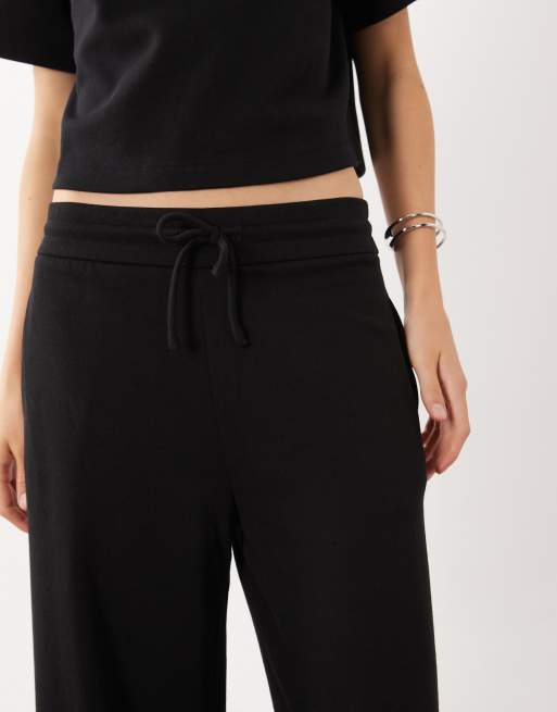 Mango Pico straight trouser co-ord in black, 3 of 5