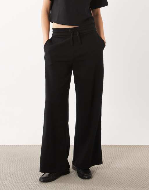 Mango Pico straight trouser co-ord in black, 5 of 5