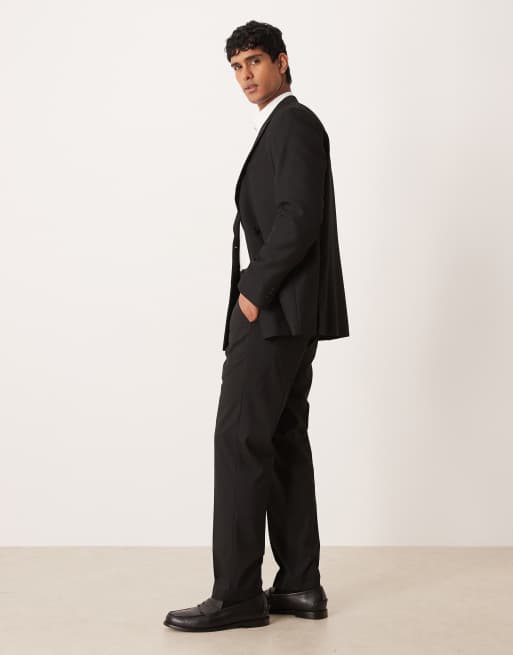 Mango - Pintor - Pantaloni da abito neri in coordinato, 3 di 5