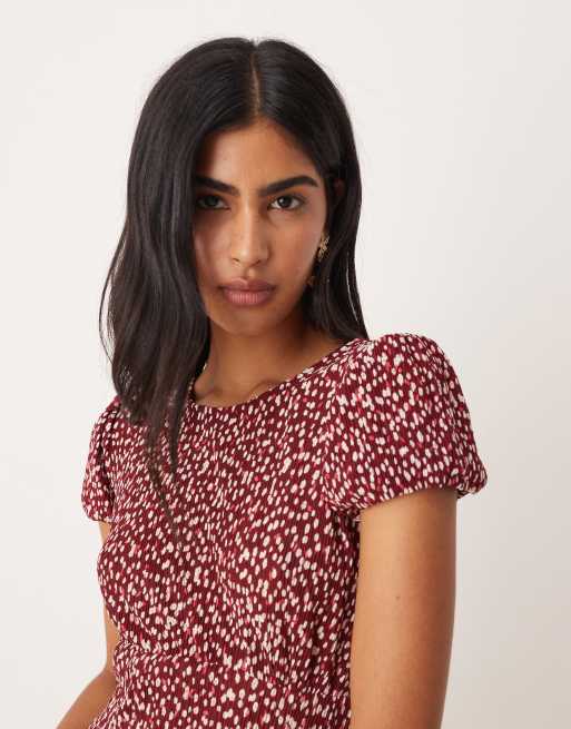 open lace back dress Scarlet Cherry Maxi Dress