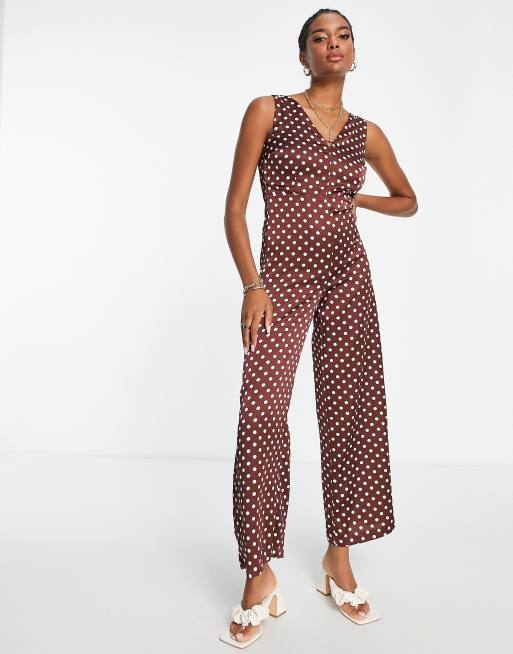 Dot jumpsuit best sale