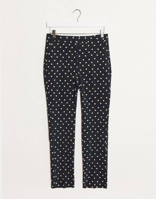 A New Day Polka Dots Black Casual Pants Size 18 (Plus) - 43% off