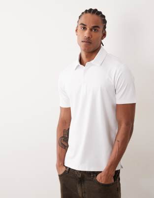 Polo de sport thermorégulateur - Blanc L