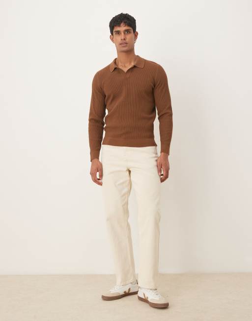 Mango - Polo - Marron, 2 de 5