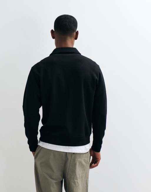 Mango polotop med knapper i sort, 4 af 5