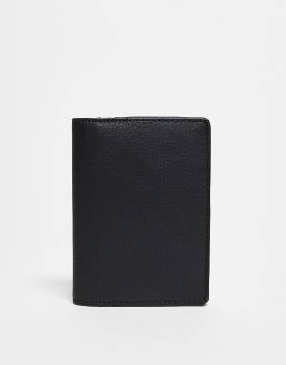 Mango - Porte-cartes en imitation cuir - Noir