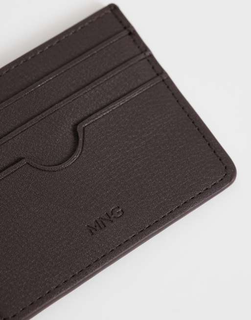 Mango - Porte-cartes en similicuir - Marron, 3 de 3