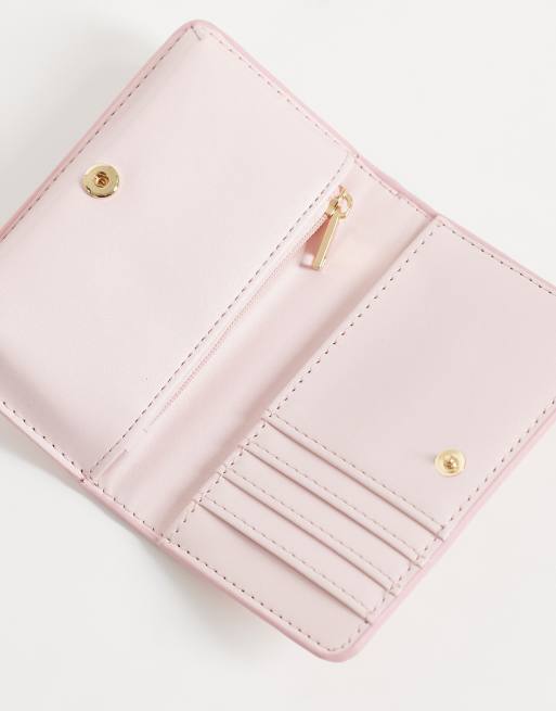 Mango portefeuille effet croco rose pastel, 2 de 3