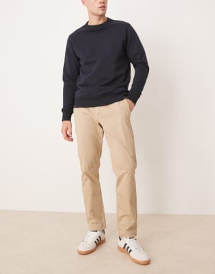 Mango - Prato - Pantalon chino ajusté - Beige - view 1