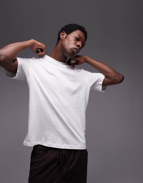 Mango premium cotton regular t-shirt in white - view 1