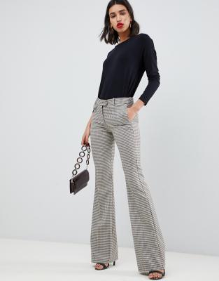 mango flared trousers
