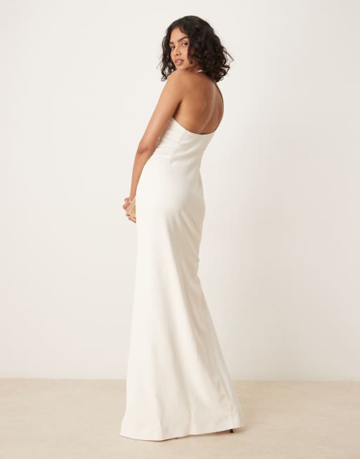 white embroidered dresses White Floral Embroidered Midi Dress - All Dresses