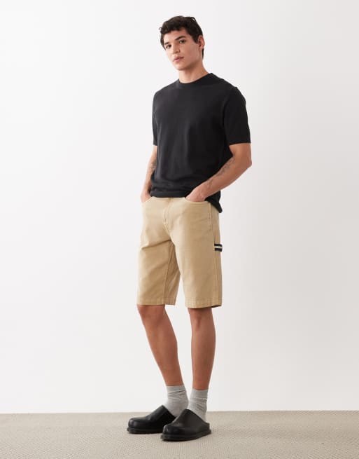 Mango premium t-shirt in black, 3 of 5