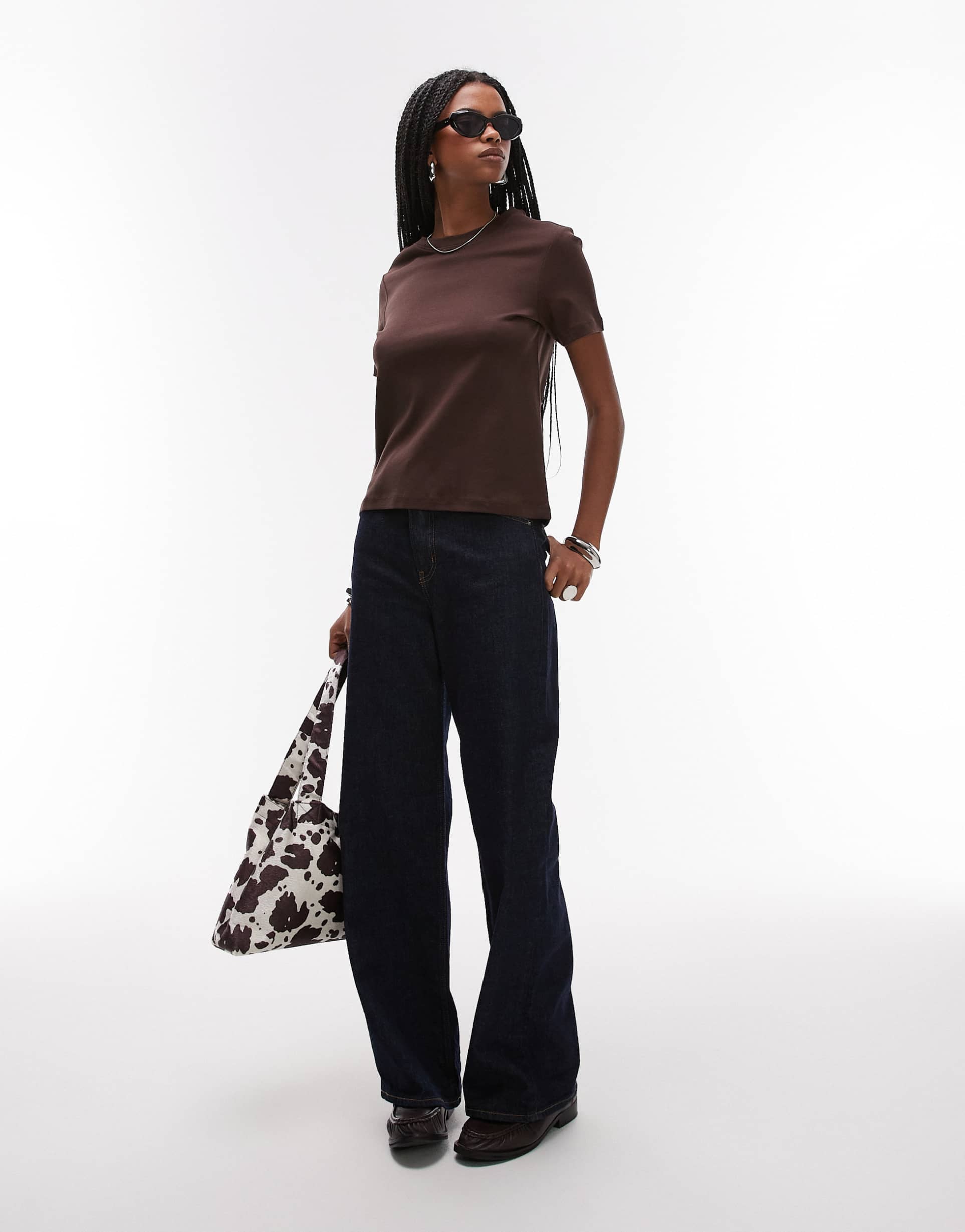 mango premium t-shirt in chocolate