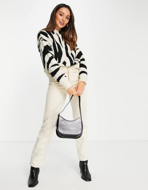 Mango Pull a imprime zebre ASOS