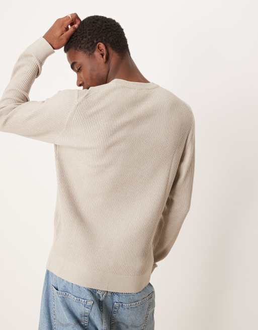 Mango - Pull-over coton côtelé