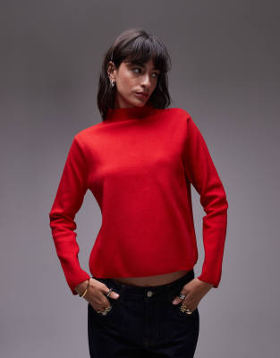 Pull Chanel col montant rouge
MC