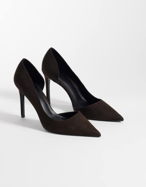 Mango Pumps mit Absatz in Braun, 2 von 4