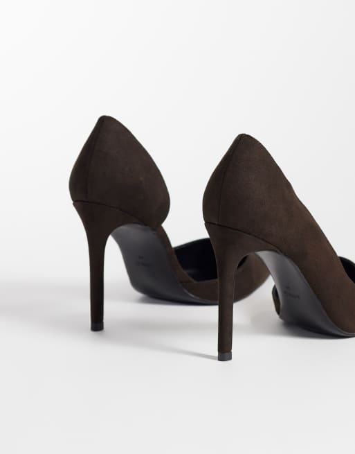 Mango Pumps mit Absatz in Braun, 3 von 4
