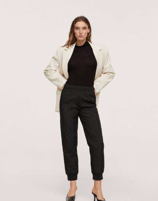 Mango best sale jogger pants