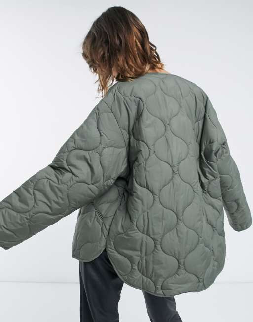 Mango 2024 quilted coat