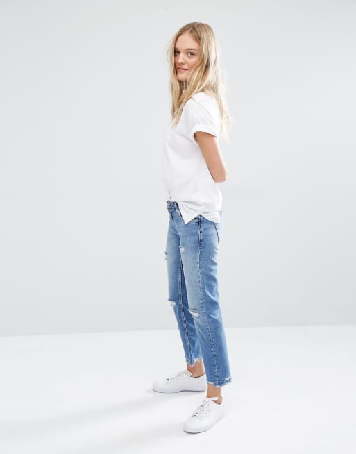 Girlfriend store jeans mango