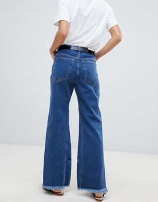 wide leg jeans mango