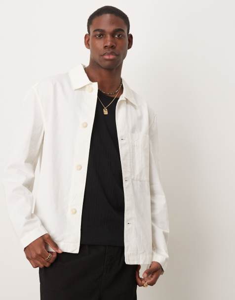 Mango – Relaxed Fit Hemd in Ecru - view 1