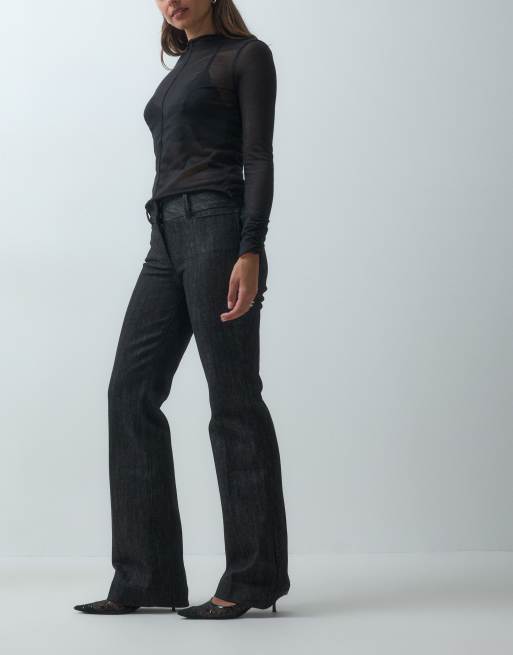 Mango relaxed jean in black, 2 of 5