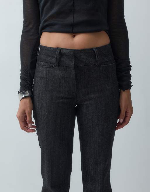 Mango relaxed jean in black, 5 of 5