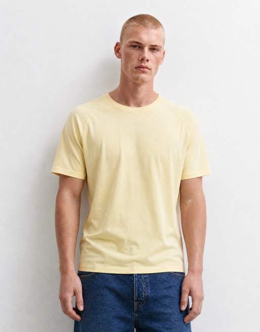 Mango relaxed t-shirt in yellow, 10 of 10