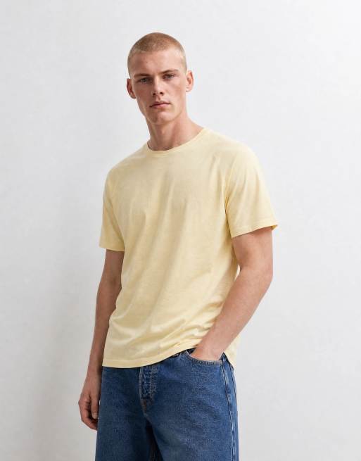 Mango relaxed t-shirt in yellow, 6 of 10