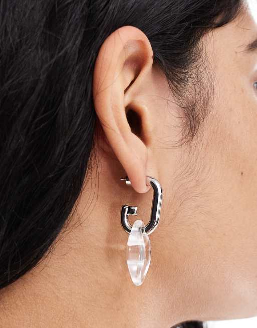 Mango resin earrings clearance
