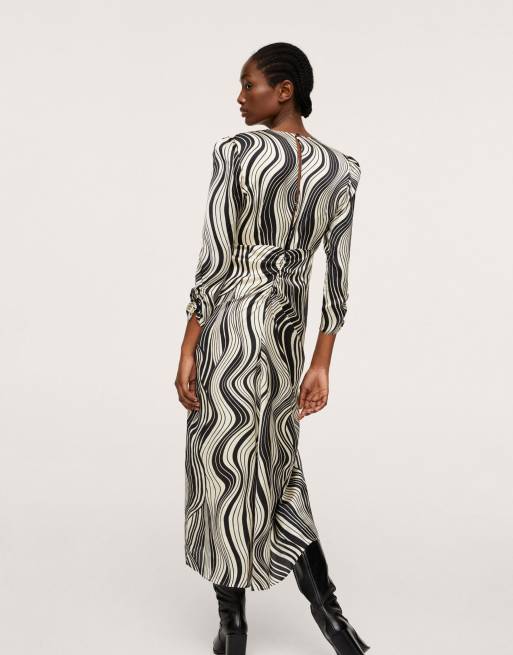 Maxi jurk mango new arrivals