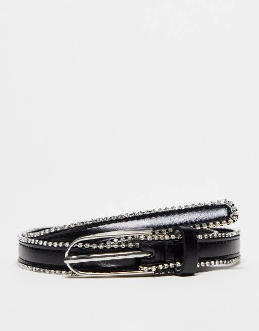 Mango - Riem met diamanten in | ASOS