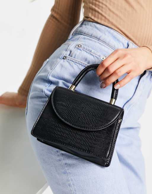 Mango geometric mini online bag