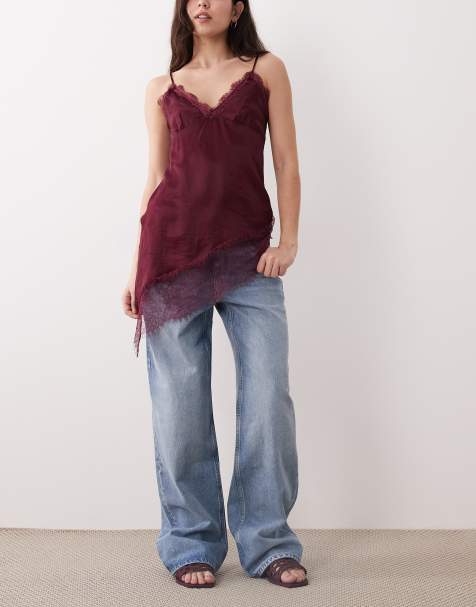 Mango River 100% cotton straight jean in light blue - view 1