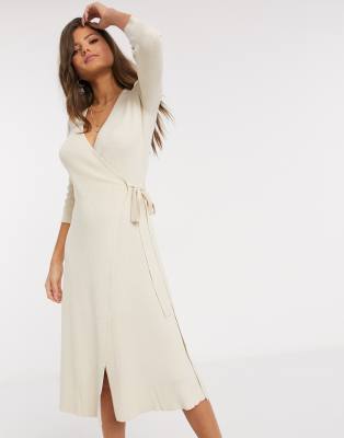 mango robe maille